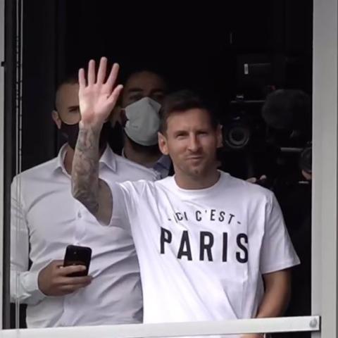 ليونيل ميسي - صورة من السوشيال ميديا