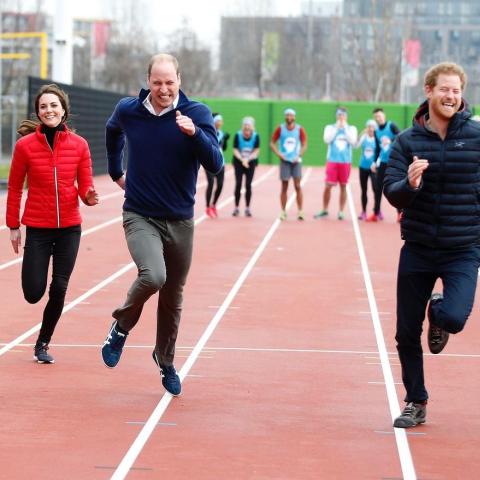 هاري وويليام وكيت - انستغرام @dukeandduchessofcambridge