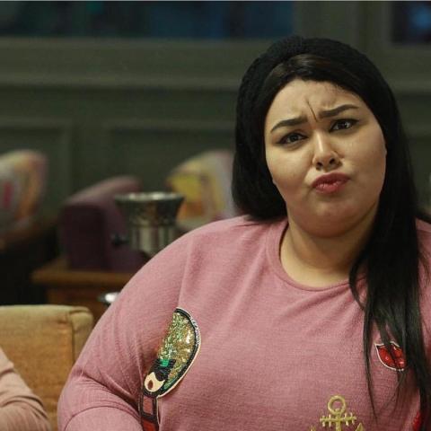 ندى رحمي قبل خسارة وزنها- انستغرام @nadarahmyofficial