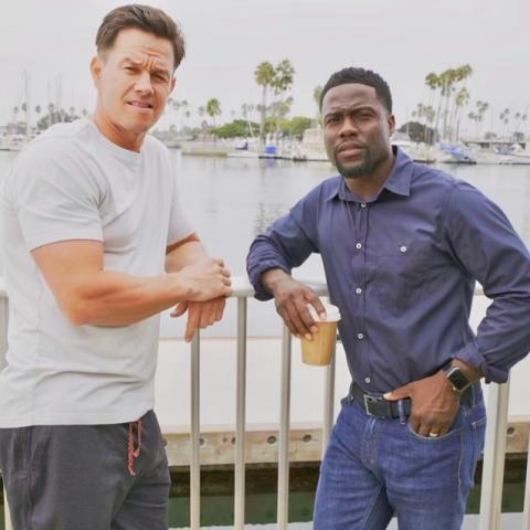 كيفن هارت ومارك والبيرغ - انستغرا @kevinhart4real