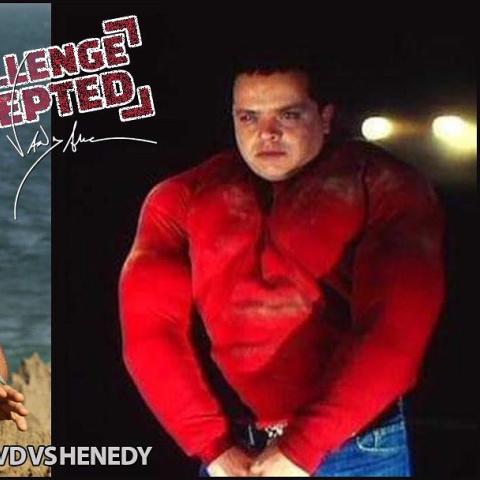 جان كلود فاندام ومحمد هنيدي - صورة من انستغرام