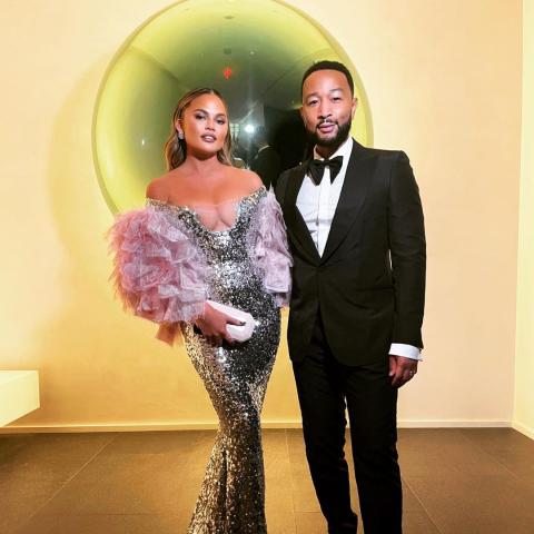 جون لجند وكريسي تيغن - انستغرام @johnlegend