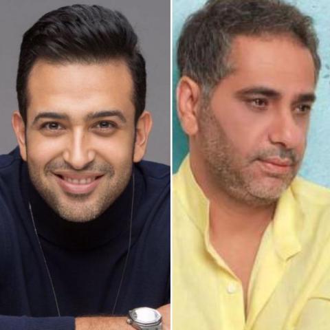 فضل شاكر وتامر حسين - صورة معدلة من السوشيال ميديا