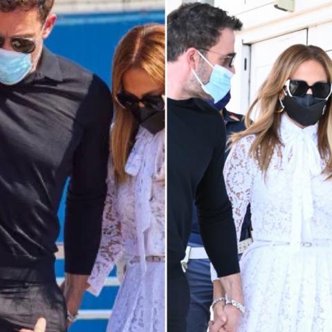 جنيفر لوبيز وبن أفليك في مهرجان البندقية السينمائي