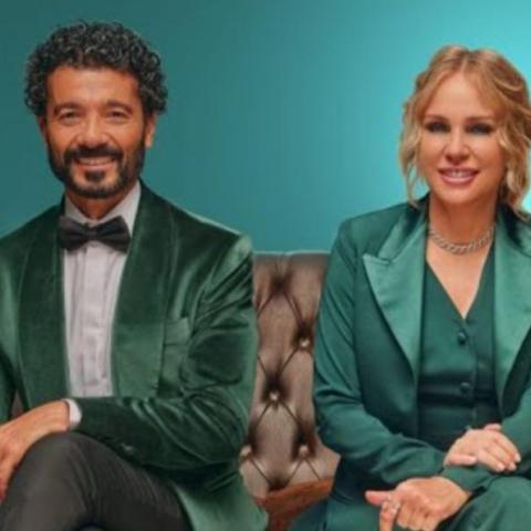 خالد النبوي وشيرين رضا