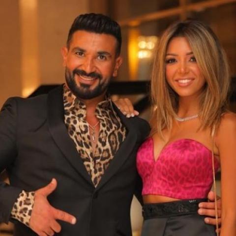 قبلة أحمد سعد وعلياء بسيوني تخطف الأضواء في حفل DEAR GUEST