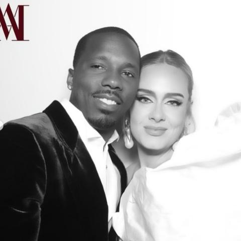 أديل بإطلالة مذهلة برفقة ريتش بول