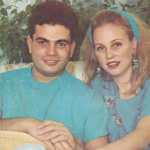 شيرين رضا وعمرو دياب