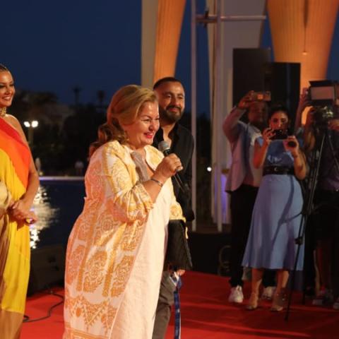 مها الصغير وأحمد السقا وبشرى