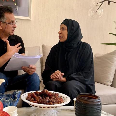 فخرية خميس وعارف الطويل