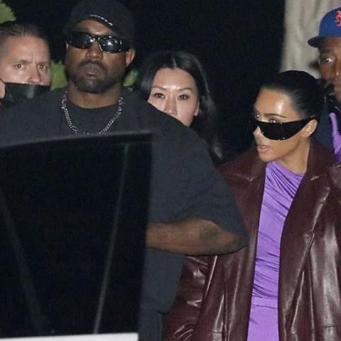 صور جديدة لعشاء كيم كارداشيان وكاني ويست