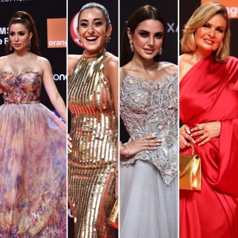 إطلالات النجمات في اليوم الثاني من مهرجان الجونة