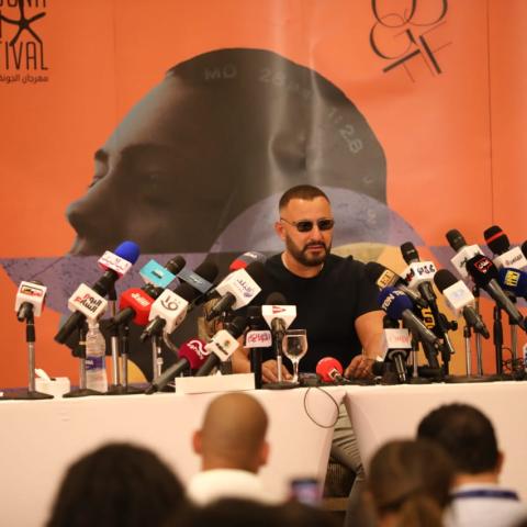 أحمد السقا من ندوته التكريمية في مهرجان الجونة