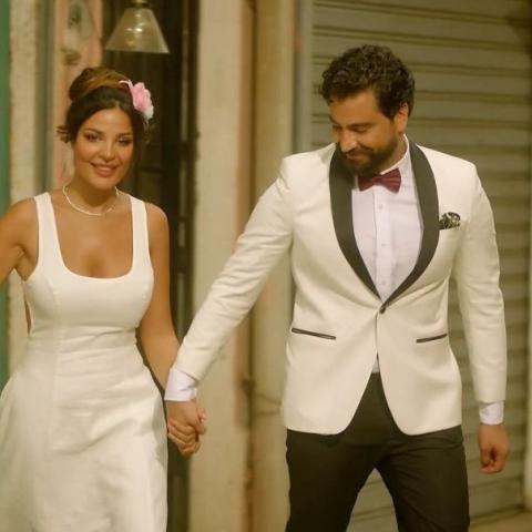 نادين نجيم ومعتصم النهار - صورة من السوشيال ميديا