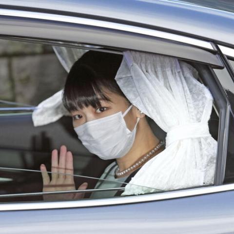 الأميرة ماكو - صورة من حساب @reuterspictures على تويتر