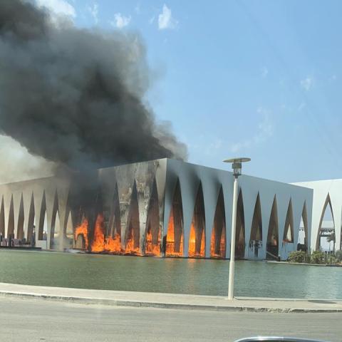 حريق مهرجان الجونة