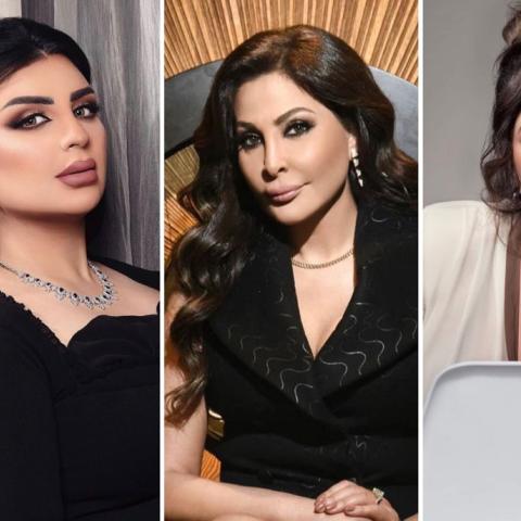 إليسا هيفاء وهبي وأصيل هميم إلى دبي
