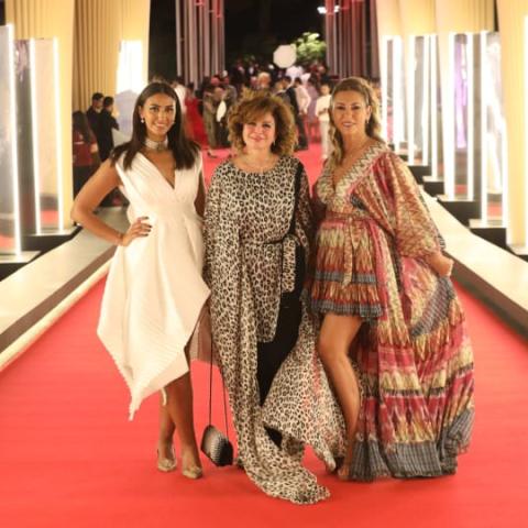 النجوم يحضرون عرض إفتتاح فيلم &quot; كباتن الزعتري&quot;