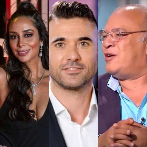 أحمد عز وصلاح عبد الله وبسنت شوقي