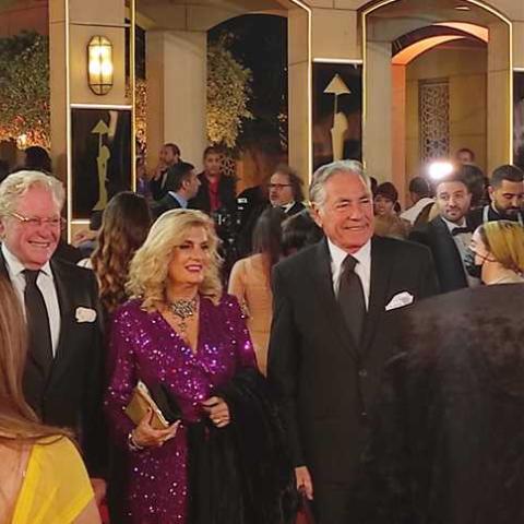 مصطفى فهمي في إفتتاح مهرجان القاهرة السينمائي