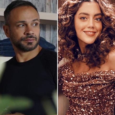 ستيفاني عطالله و محمد عطية