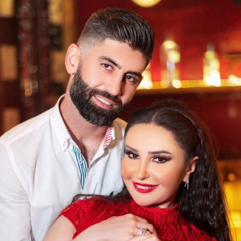 شهد برمدا وخطيبها أحمد الصالح - صورة من إنستغرام