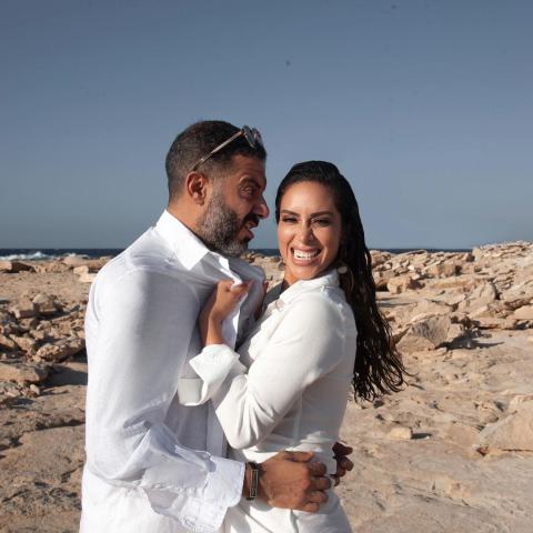 محمد فرّاج وبسنت شوقي- انستغرام @passantshawky