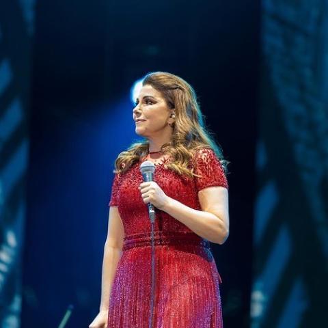 ماجدة الرومي في حفلها في دبي- انستغرام @moments.events