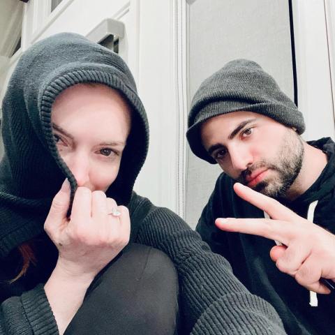 ليندسي لوهان وخطيبها بدر شمّاس @lindsaylohan