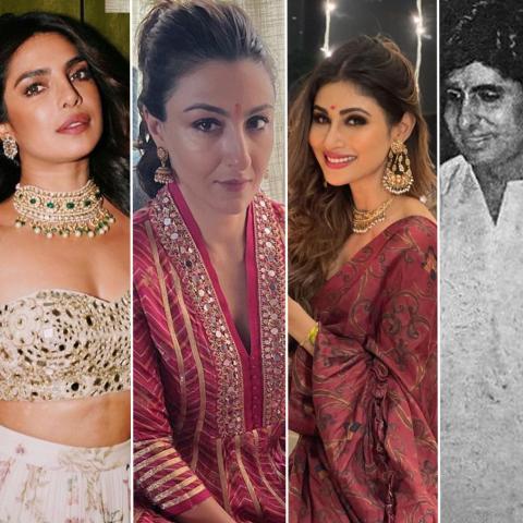 نجوم بوليوود يحتفلون بعيد ديوالي