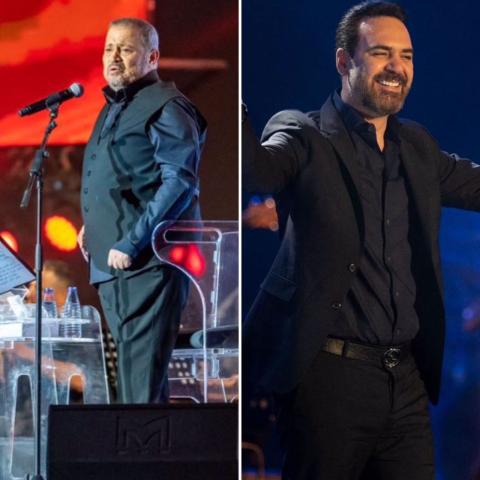 جورج وسوف ووائل جسار من حفلات موسم الرياض