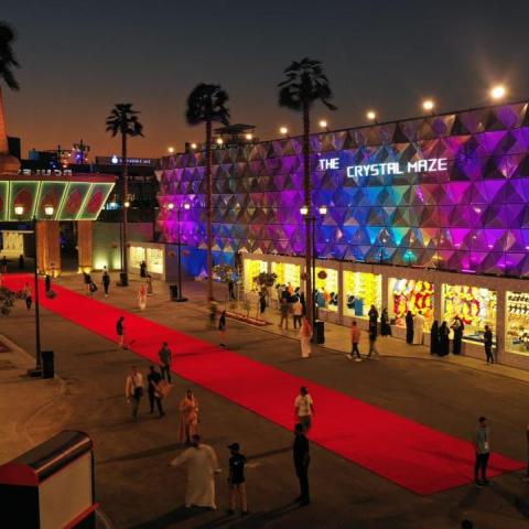 صورة من حفل إفتتاح &quot;بوليفارد رياض سيتي&quot;