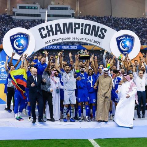 صورة من حساب نادي الهلال على تويتر