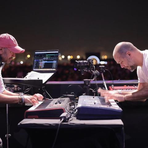 ميشال فاضل ودي جي رودج بـ concert عالمي
