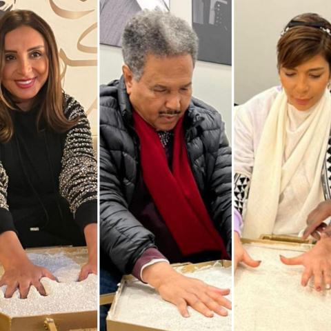 النجوم يوثقون بصمتهم