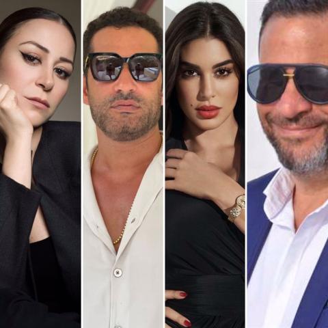 ماجد المصري وياسمين صبري وعمرو سعد ومنة شلبي