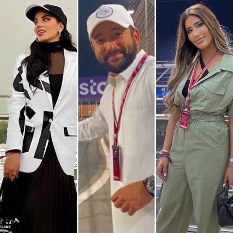 ياسر السقاف وليلى عبدالله وسينتيا صموئيل