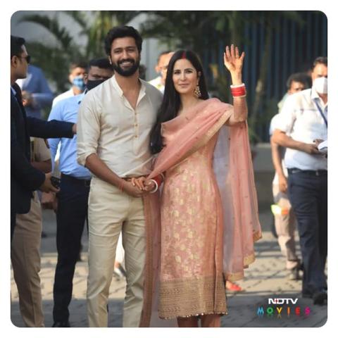 كاترينا كيف وفيكي كوشال - صورة من إنستغرام @NDTV