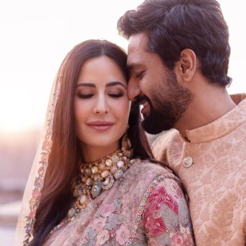 فيكي كوشال وكاترينا كيف - صورة من إنستغرام