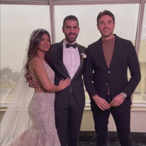 أحمد عز وابنة أشرف عبد العزيز