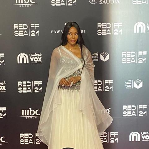 نعومي كاميل في ختام مهرجان البحر ألأحمر