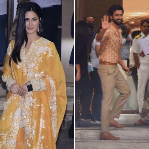 كاترينا كيف وفيكي كوشال - صورة معدلة من السوشيال ميديا