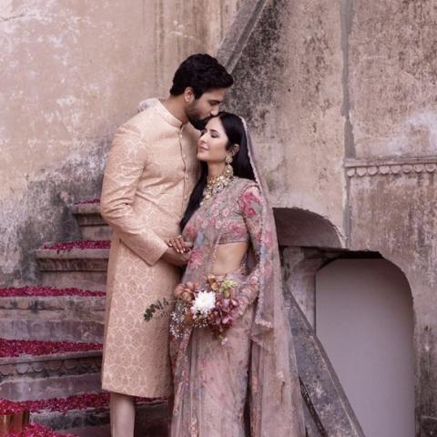 من زفاف كاترينا كيف وفيكي كوشال