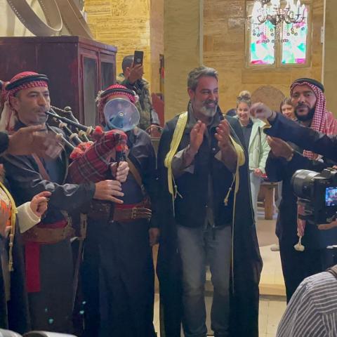 إيلي شالوحي وسوسن ميخائيل