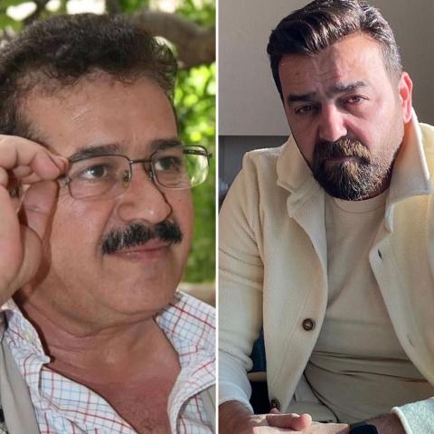 سامر المصري والراحل بسام الملا - صورة معدلة من السوشيال ميديا