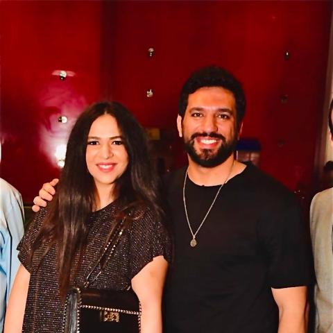 حسن الرداد وإيمي سمير غانم - صورة من فيسبوك