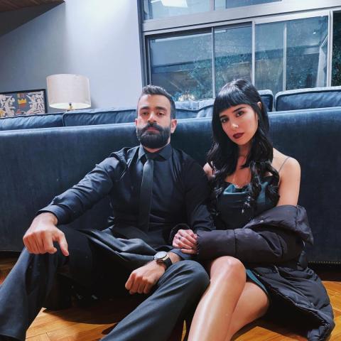 زينة مكي وجيري غزال - صورة من إنستغرام