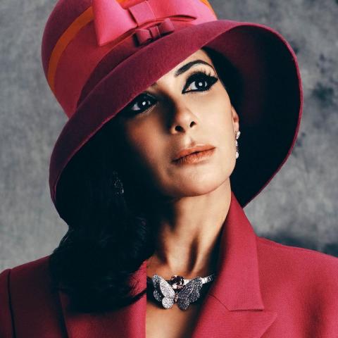 منى زكي على غلاف Harper's Bazaar Arabia