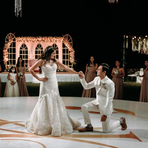 كيني سيباستيان وتريسي أليسون - صورة من انستغرام