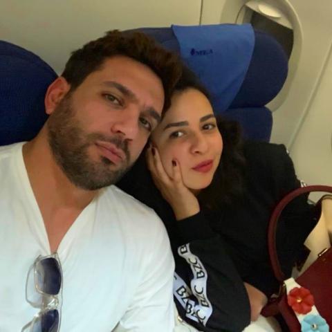 إيمي سمير غانم وحسن الرداد - صورة من انستغرام